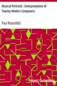 Cover of Musical Portraits : Interpretations of Twenty Modern Composers — A Reader’s Guide