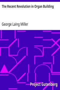 Cover of The Recent Revolution in Organ B...