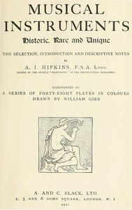 Cover of Musical Instruments, Historic, Rare and Unique — Edition Insights