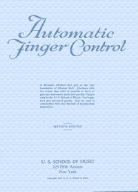 Cover of Automatic finger control Seventh...