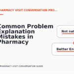 Common Problem Explanation Mistakes in Pharmacy Visit Conversation English